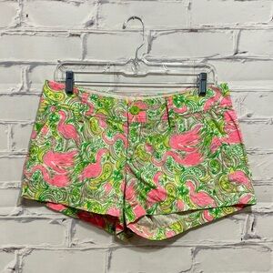 Lilly Pulitzer Summer Flamingo Shorts